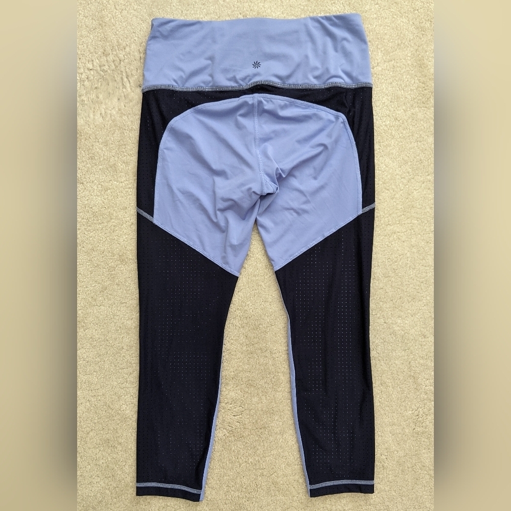 NWT Athleta cross train leggings purple black - Picture 2 of 13